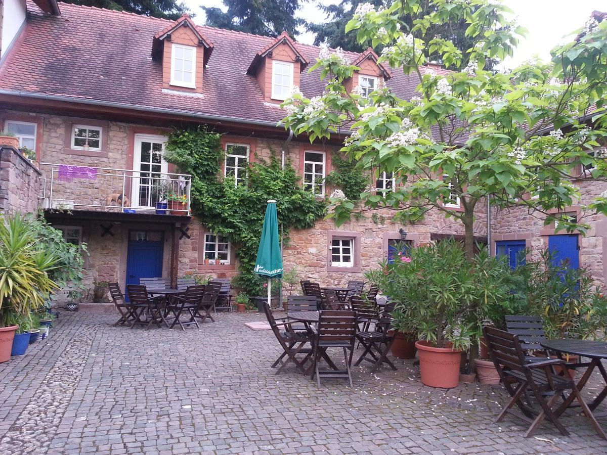 Отель Gastehaus Felsenmuhle Im Tal Neuleiningen Экстерьер фото